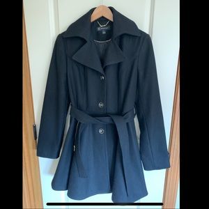 INC Skirted Dress Coat